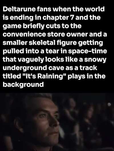 Haha it would be pretty funny if that happened right haha