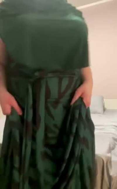 I’m sorry i have to keep my scarf on