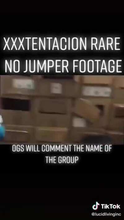 XXXTENTACION no jumper