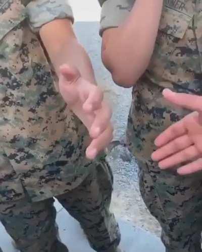 Hand possessed by a demon