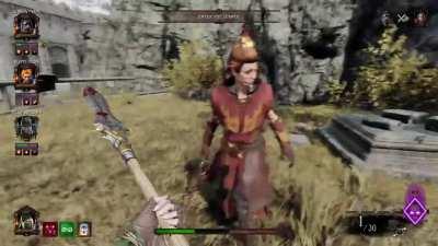 Trying to heal my teammate after not playing for awhile...