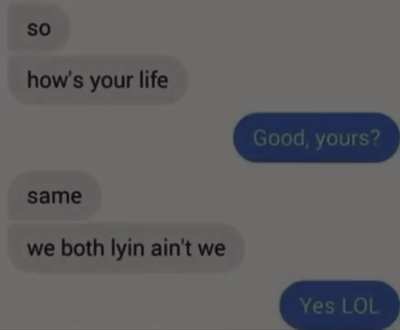 This would have been an important conversation