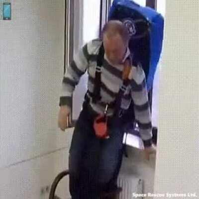 The high rise parachute safety system