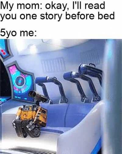 Can’t go to bed without my story