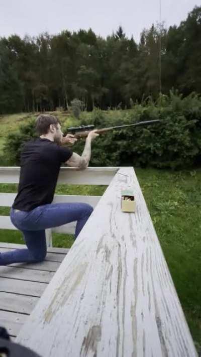 So i designed a 3d printed supressor for fun and the result is amazing, video can not justify the difference