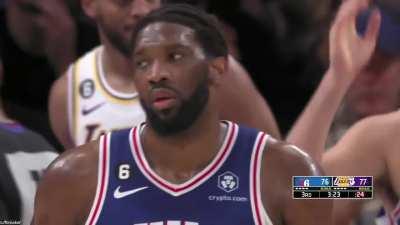 [Highlight] Joel Embiid decides to jam it all over Wenyen Gabriel