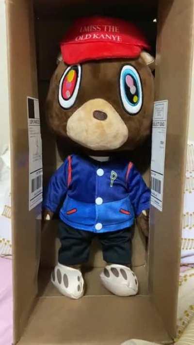 Bought the Yeezy bear for my son. He loves it!