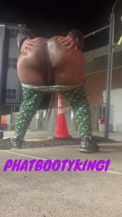 SHAKING MY PHAT BOOTY at a McDonald’s Drive Thru