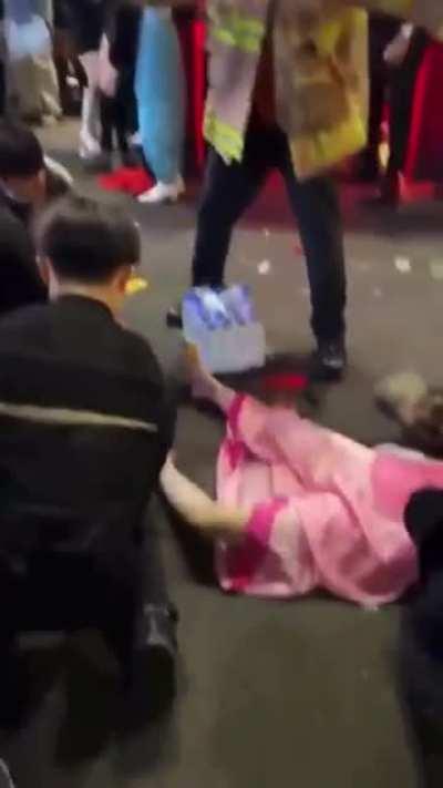 Dozens of people were crushed and suffered cardiac arrest during a Halloween event in Seoul, South Korea