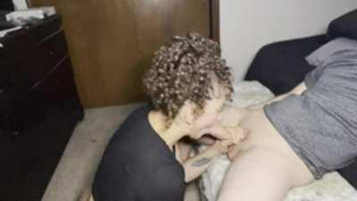 The cousin is hungry... I fed her