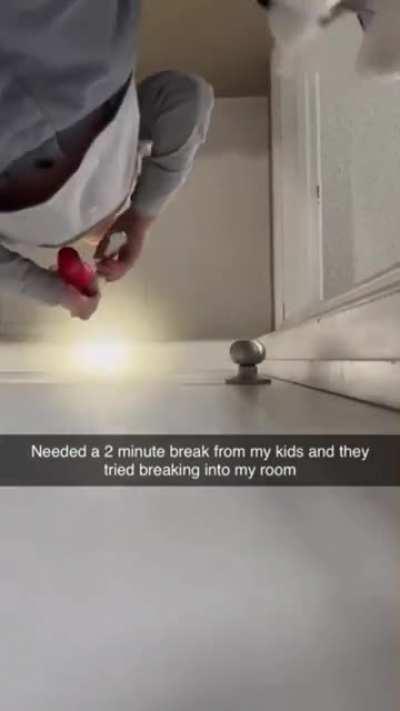 Poor guy thought he could get a break