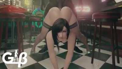 Tifa Working At A Diner (Long Hair) (GeneralButch) [Final Fantasy 7]