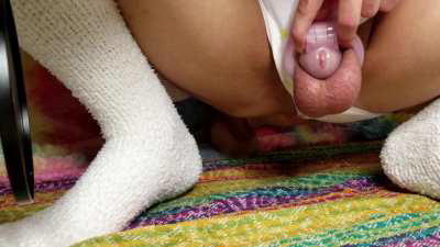 Tiny chasity orgasms ^_^