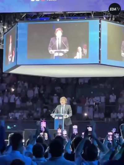 Javier Milei en el Madrid Economic Forum