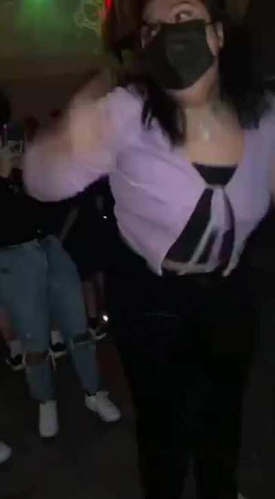 That's one way to get out of getting murdered in a horror movie...