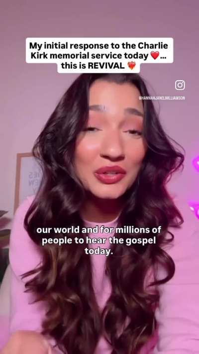 Ofc Hannah was in awe of that circus 🎪