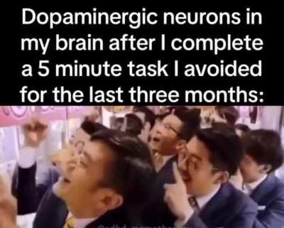 I'll make sure to do it straight away next time! (lie)