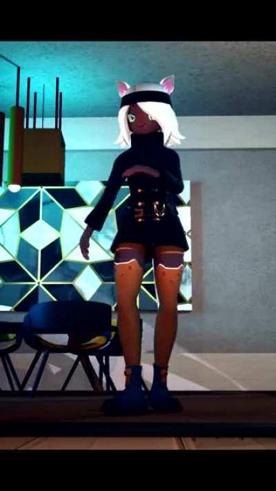Posting a video of Whisk dancing to a random song until Murder Drones comes out - Day 23