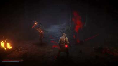 Check out my survival horror game that uses fixed cameras and inspired by Resident Evil 4