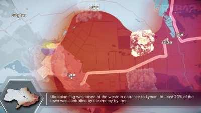 RU POV: The Fall of Lyman according to @RYBAR/39623