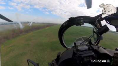 Ukrainian attack helicopter pilot 