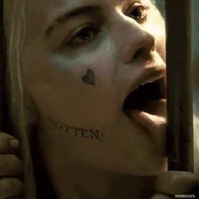 Margot Robbie about to drain your balls