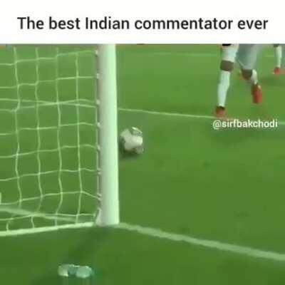 The look on his face after the save!