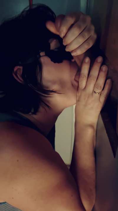 Never enough Gloryhole cock and cum.  Full vid on Fansly.