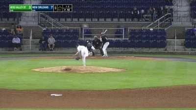 One of the worst strike 3 calls you will ever see from a Mississippi Valley St. vs New Orleans college baseball game