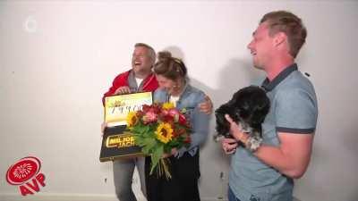 WCGW Pointing a confetti cannon at someone's face...