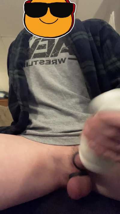 This toy makes me want to cum quick.