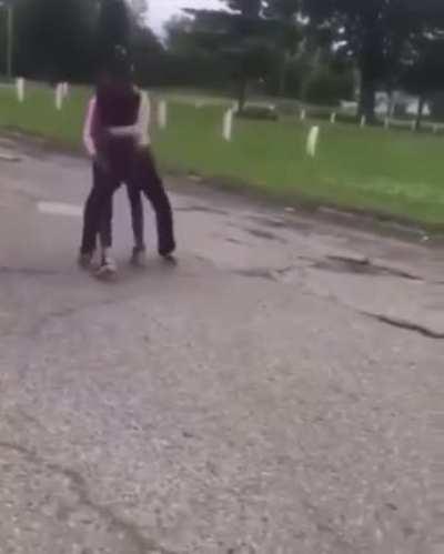 Finish him!... I mean finish her!