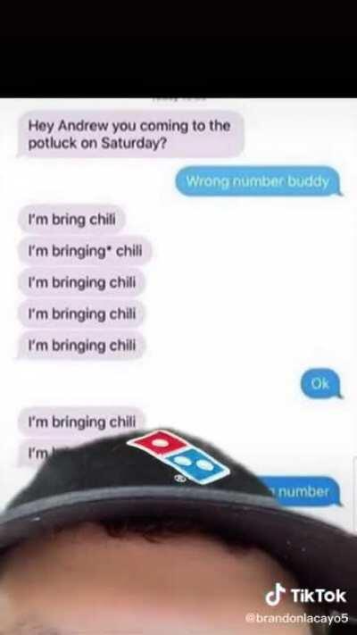 You comin to the potluck?