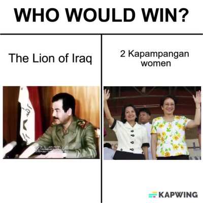 Saddam ain't got shit against Pampanga