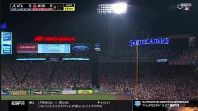 [Highlight] Rafael Devers homers! 3-1 Braves over the Red Sox