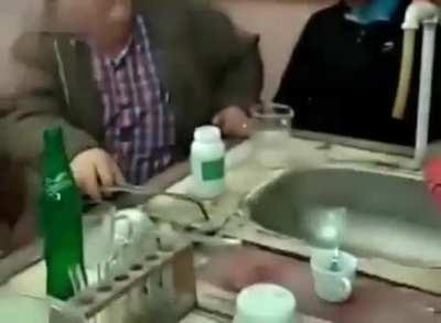 wcgw when performing chemical experiment