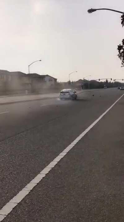 One drives too fast. One drives too slow. Together they become, idiots on the road.