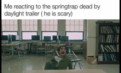 Definitely Not Definitive when they see man with smiles mask