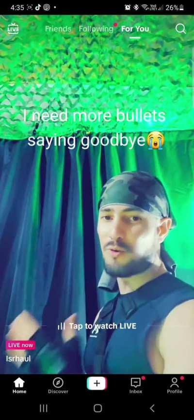 I’m not crying, you are 😭