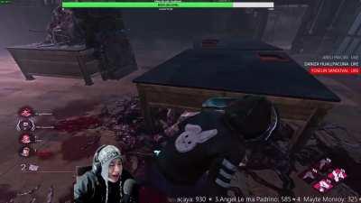 Jump-scare-Myers vs Lovely streamer (dual perspective)