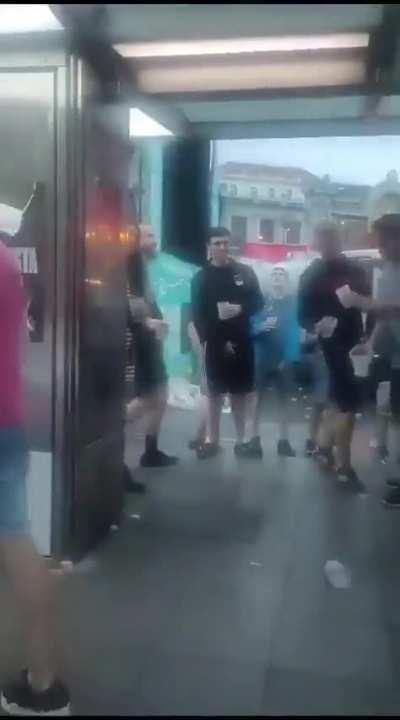 Meanwhile in Bilbao festivities