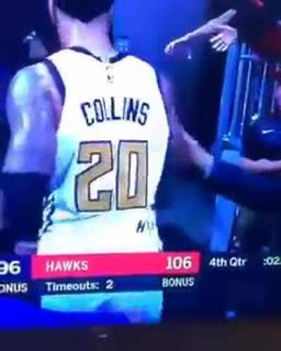 Slapped for not wanting high five