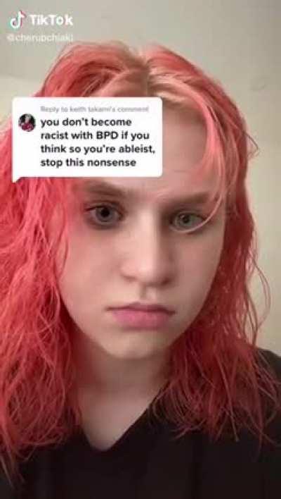 Person is offended to find out having a mental illness isn’t an excuse for racism