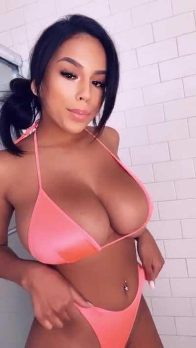 autumn's tits bursting out