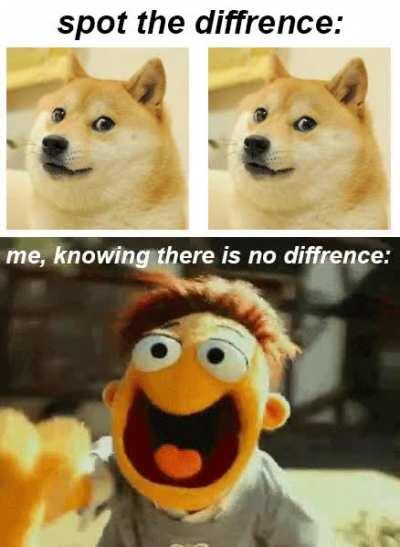 spot the diffrence. fast