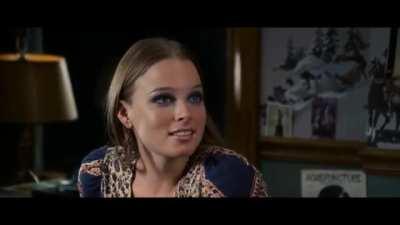 Rachel Nichols as a sexy 70s babysitter