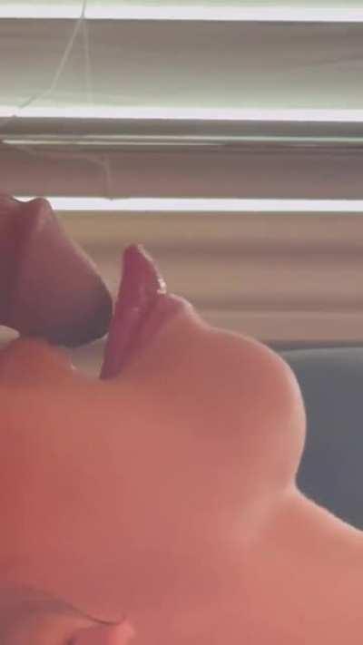 Ready, aim, and fire down my throat 🤤