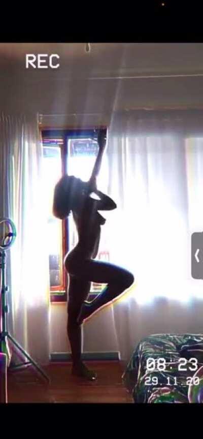 Sunlight silhouette.