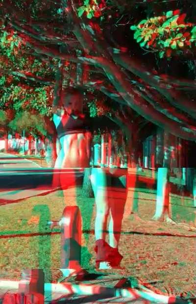 Friends fooling around