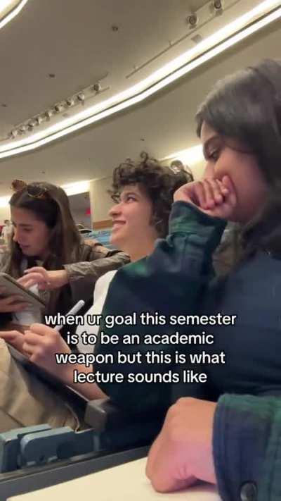 Next semester is the one 😅